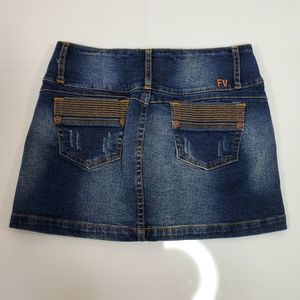 Fever Jeans Mini Skirt Womens Size 10 B96